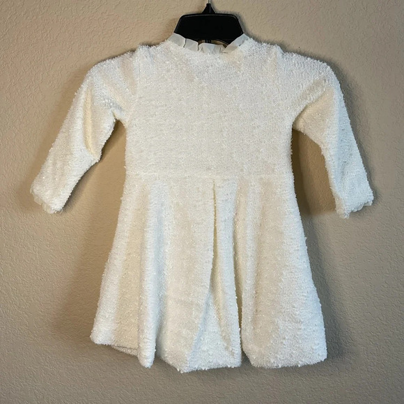 Nanette Girls 3/4 Sleeve‎ Holiday Button Down Dress Size 3T - Picture 2 of 7